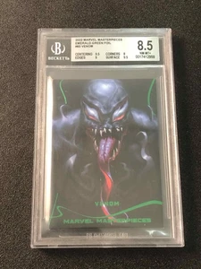 2022 Upper Deck Marvel Masterpieces Venom Emerald Green 15/25 - Picture 1 of 2