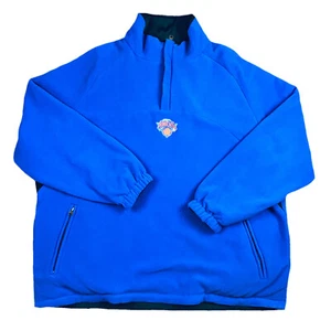NBA New York Knicks Herren Wendejacke schwarz & blau Größe XL - Bild 1 von 12