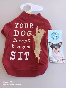Dog Is Good XS T-Shirt Puppy Pet Clothes - Picture 1 of 8