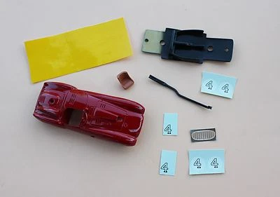 KM' Voiture Ferrari 375 plus 1954 Le mans collector 1/43 Heco miniatures Château - Photo 1/4