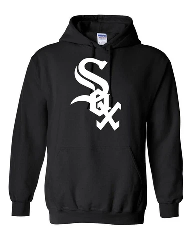Chicago White Sox MLB LOGO Black Hoodie - White Sox Hoodie - S-5XL Cover