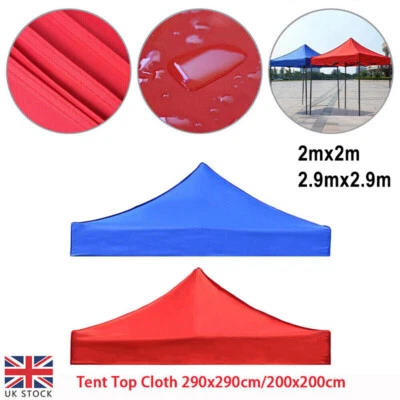 Waterproof New BBQ Oxford Gazebo Top Cover Roof Replacement Fabric Tent Canopy