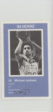 1983-84 Coca-Cola Georgetown Hoyas Kids & Cops Police Michael Jackson