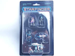 STARFINDER MINIATURES ICONIC HEROES SET 1. SEALED. BROWN 1924 - Picture 1 of 3