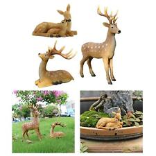 Garden Deer Figurine Decoration Deer Sculpture for Landscape Multipurpose