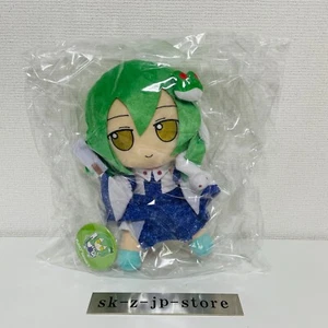 TOUHOU PROJECT Fumo Fumfumo 24 Kochiya Sanae Ver.2 Gift Plush Doll Badge Set NEW - Picture 1 of 8