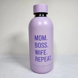 Way To Celebrate! 14 Oz Stainless Steel Water Bottle, MOM. Height 7.5" New - Picture 1 of 3