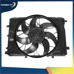 Radiator Cooling Fan Assembly For Mercedes E350 C350 GLK350 2010-2015 2045000293 - Foto 1 di 10