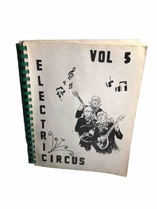 Vol 5 Electric Circus 187 Basic Chors Music Book. Epic Records - Donovan Leitch - Picture 1 of 6