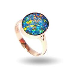 Deep Space' Australian Opal Ring Gem Gift 2.4g 14k Free Re-Size 6 .5 K93