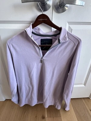 Pullover Orvis 1/4 cremallera talla XL verde para hombre Foto 1 de 4