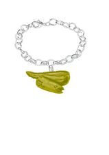 F6 Eel fish  GOLD English Pewter Belcher Bracelet Handmade jewellery