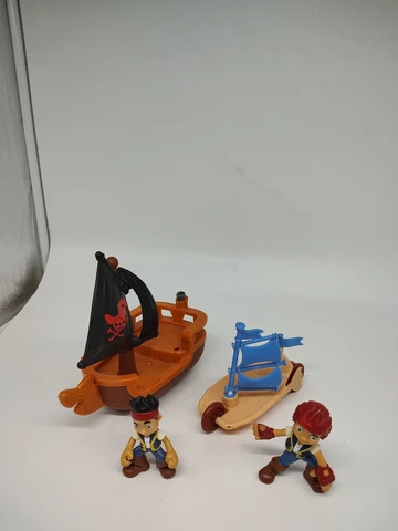 Mattel Jake The Never Land Pirates Captain Hook's Battle Boat Pirate Ship Cover
