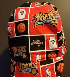 Philadelphia 76ers construcción hecha a medida, soldador, instalador de tuberías, sombrero de motociclista - Imagen 1 de 1