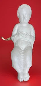 Jesus Baby Blasform Empire Rasendekor Weihnachten Krippe beleuchtet weiß 17 Zoll - Bild 1 von 5
