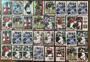 BRENT ROOKER Huge Lot of 32 RCs! Inserts, 1st Bowman Refractor! Great Mix! A’s! - Picture 1 of 7