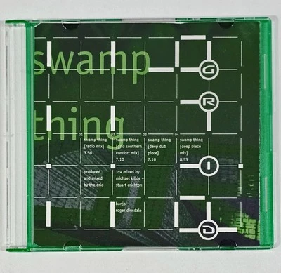 Maxi-CD Techno THE GRID SWAMP THING Hillbilly Trance Club Mix Bass House Rave - Bild 1 von 2