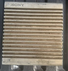 Amplifier Sony XM-4520 Stereo Car Radio - Picture 1 of 9