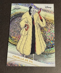2025 Topps Chrome Disney Cruella De Vil Mini-Diamonds Refractor #103 - Picture 1 of 2