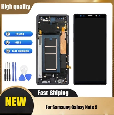 LCD Display Digitizer Assembly For Samsung Galaxy Note 9 OLED Touch Screen Parts - Image 1 of 4