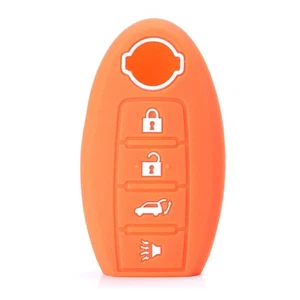 Funda llave 4 botones carcasa naranja para Nissan Altima Rogue Sentra - Imagen 1 de 5