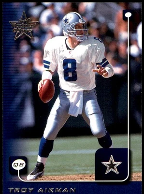Troy Aikman 1999 Leaf Rookies & Stars #56 Cowboys NFL READ FREE SHIP - Image 1 of 2
