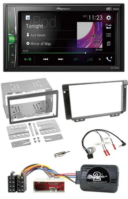 Pioneer 2DIN Lenkrad DAB USB Bluetooth Autoradio für Land Rover Freelander 2004- - Bild 1 von 4