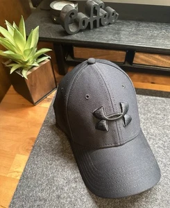 UNDER ARMOUR Blitzing 3.0 Men’s Large X-Large L /XL Stretch Fit Hat Black - Picture 1 of 14