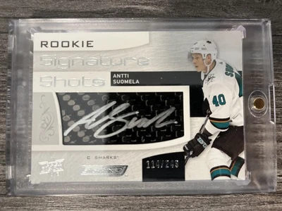 2018-19 Engrained Antti Suomela Signature Shots /249 #RSS-SU - Image 1 of 2