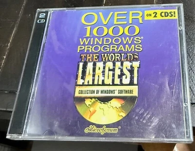 Over 1000 Windows Games Worlds Largest Collection of Windows Programs PC - Image 1 of 2