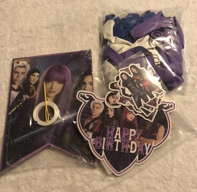 Kit Fiesta Cumpleaños Descendientes Foto 1 de 3