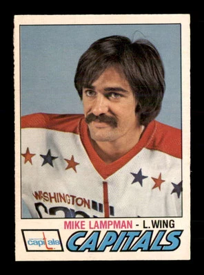 1977 O-Pee-Chee NHL #396 Mike Lampman  NM/NM+ X3319391 - Image 1 of 3