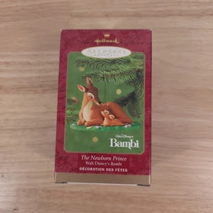 2000 Hallmark Disney Bambi The Newborn Prince Keepsake Ornament NEW - Picture 1 of 7