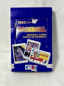 1991 O-Pee-Chee Premier Baseball Cards Full Box 36 Factory Sealed Packs - Bild 1 von 5