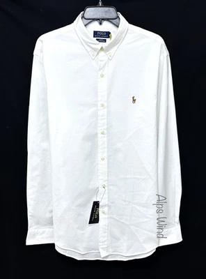 POLO RALPH LAUREN Men's Slim Fit Stretch Oxford L/S Shirt Size-XL NWT $125 - Image 1 of 4