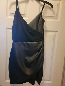 Damen Kunstleder und Elasthan Kleid Gr. Small - Bild 1 von 2