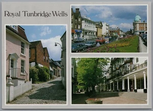 Views of Royal Tunbridge Wells , Kent England Postcard - Picture 1 of 2