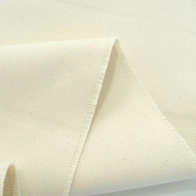 Seesack-Segeltuch natur Canvasstoff dick fest Öko Baumwollstoff stark belastbar - Bild 1 von 4