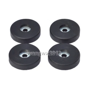 4 piezas almohadilla de pie a prueba de golpes aislamiento de piso soporte almohadilla de goma Φ40x10 mm - Imagen 1 de 6