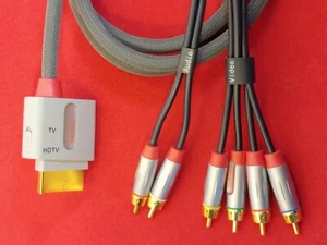 HD Component Video/Stereo Audio Gaming Cable for Xbox 360 - Picture 1 of 3