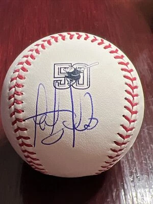 Fernando Tatis Jr Autographed San Diego Padres 50th Anniversary Baseball JSA Coa - Image 1 of 4