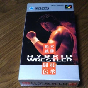 Used Technos 1994 Hybrid Wrestler. Funaki Masakatsu Nintendo Super famicom SNES  - Picture 1 of 12