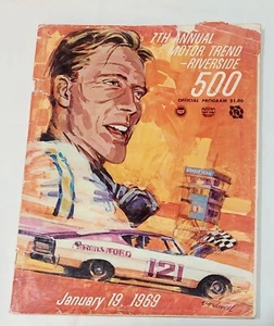 Riverside International Raceway Motor Trend 500 Program NASCAR 1969 - Picture 1 of 11