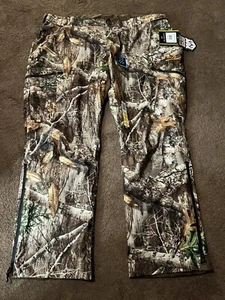 Realtree Edge Scent Control Water Proof Camo Hunting size 3XL 48-50 PANTS New - Picture 1 of 7
