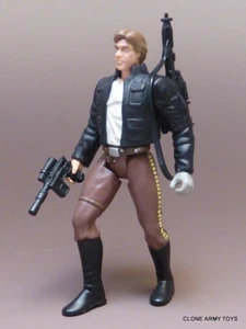 STAR WARS Han Solo POWER OF THE FORCE COLECCIÓN POTF2 ERROR SIN PINTAR A MANO - Imagen 1 de 3