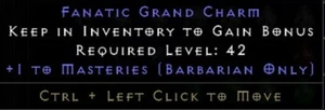 D2R Hardcore (PC) Barbarian masteries skiller GC - Photo 1/1