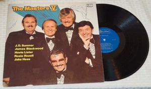 The MASTERS V 5 Autographed Band Signed 1981 Vinyl LP JD Sumner Group Self - Picture 1 of 1