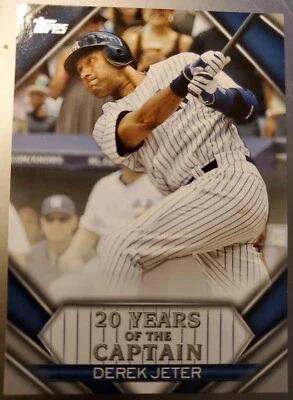 2020 Topps Update #YOC-11 Derek Jeter 20 Years of The Captain 2011 Yankees - Image 1 of 2