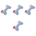 4Pcs Dog Squeaky Toy Plush Dog Chew Toy Puppy Teething Toy Interactive Dog Toy