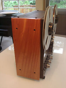 NEW CUSTOM Solid Wood Side Panels for Tape Reel Recorder Studer Technics Otari